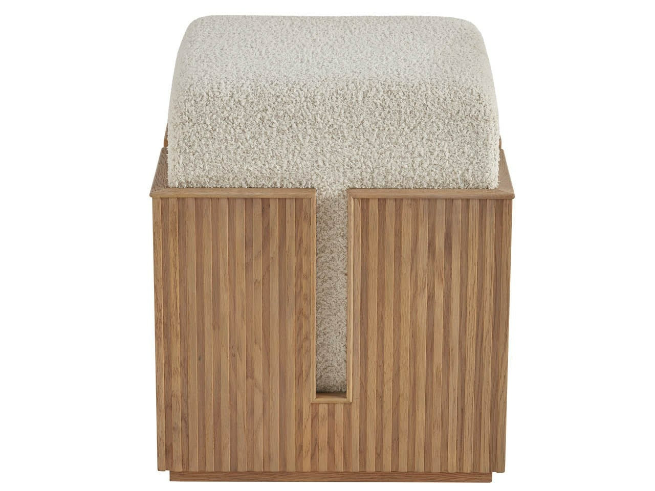 Universal Furniture Avaline Carmen Bunching Stool in Skylark