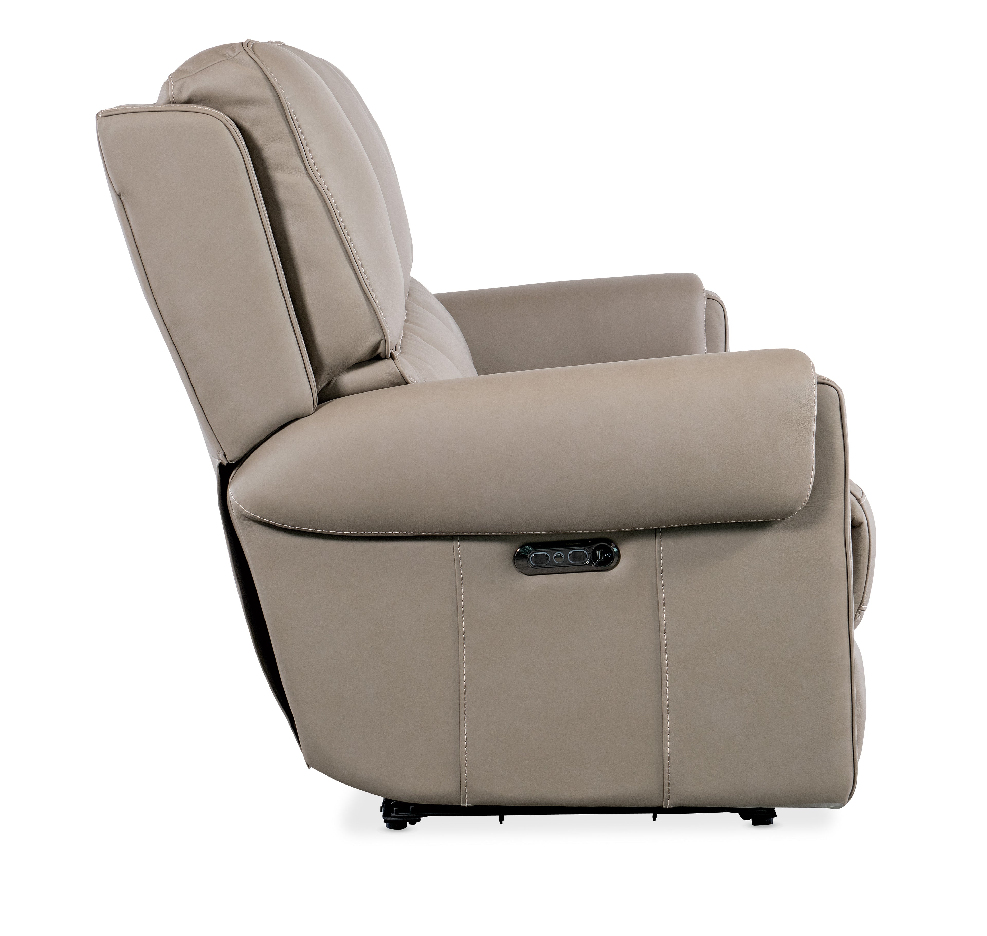Hooker Furniture Somers Sofa with Power Recline & Power Headrest