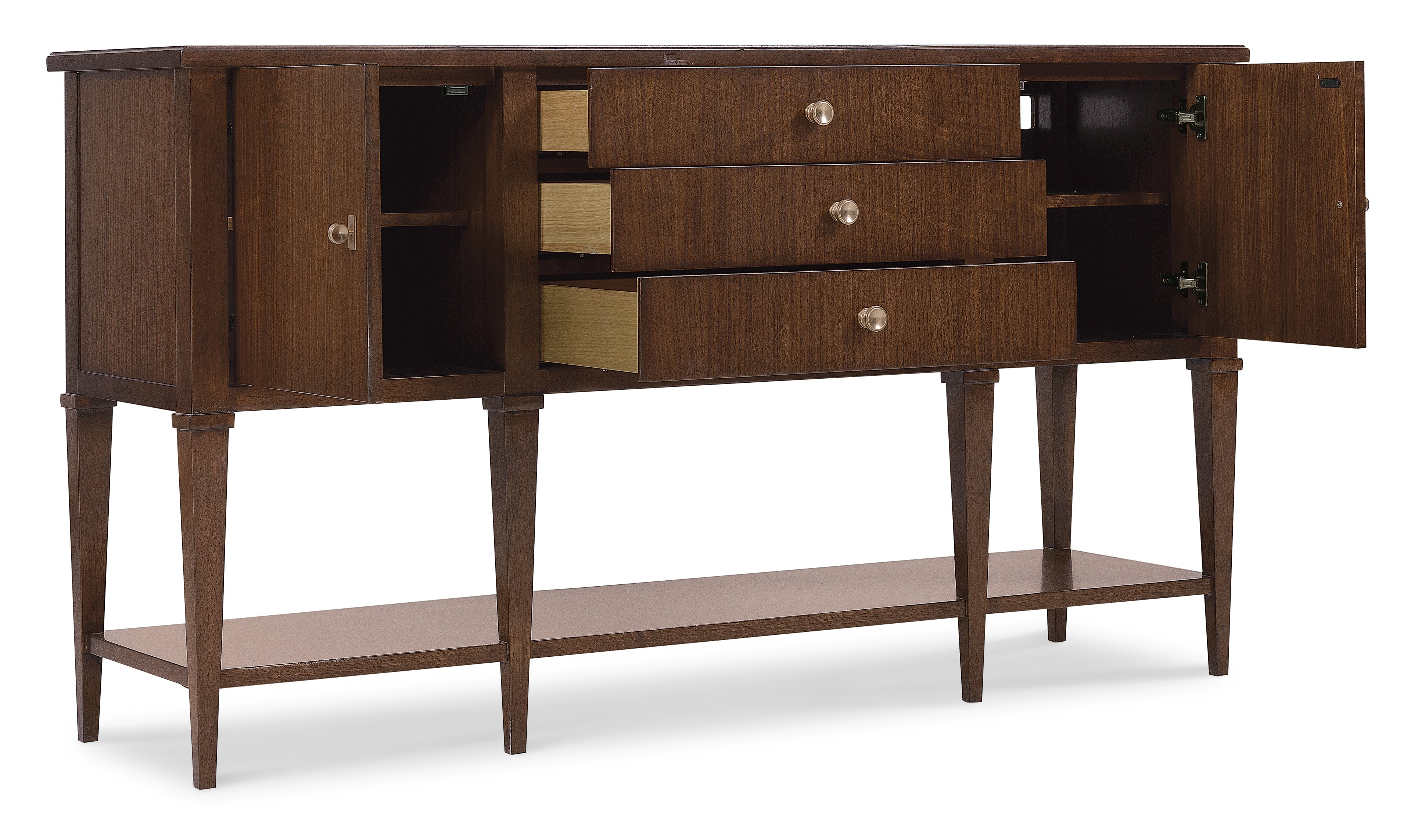 Hooker Furniture Archives Server in Walnut