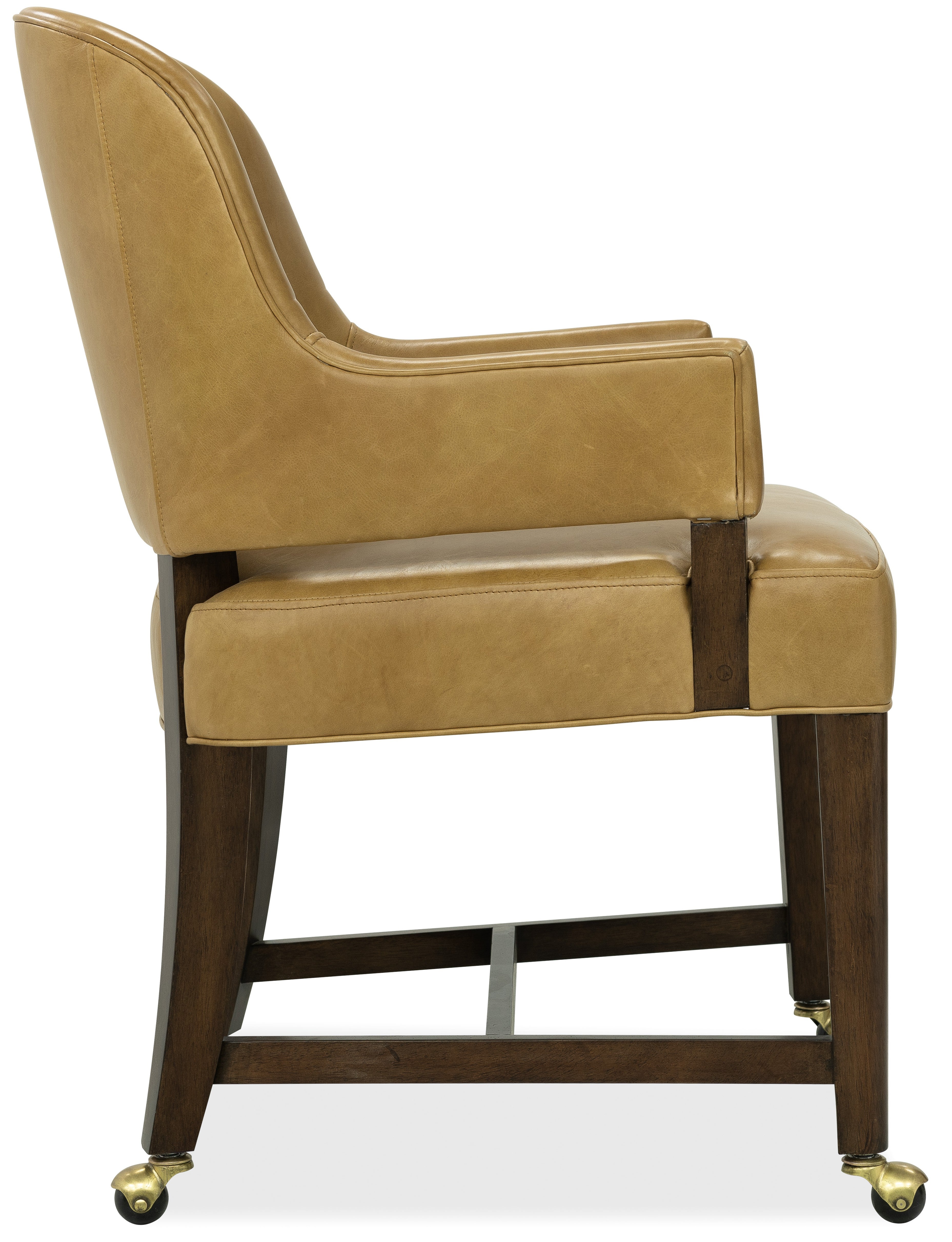 Hooker Furniture Archives Game Chair in Classic Walnut
