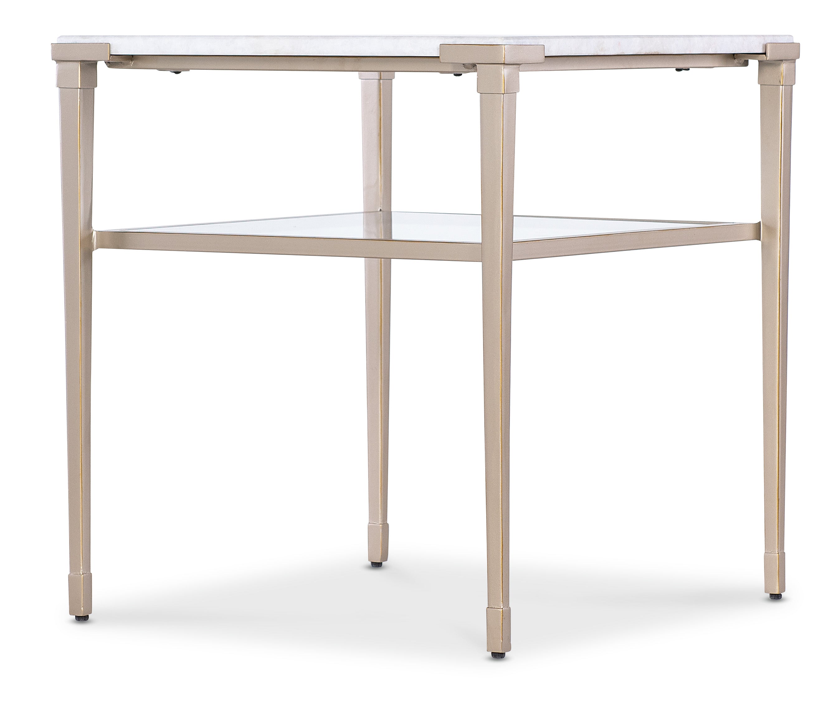 Hooker Furniture Melange Jen End Table in Multi