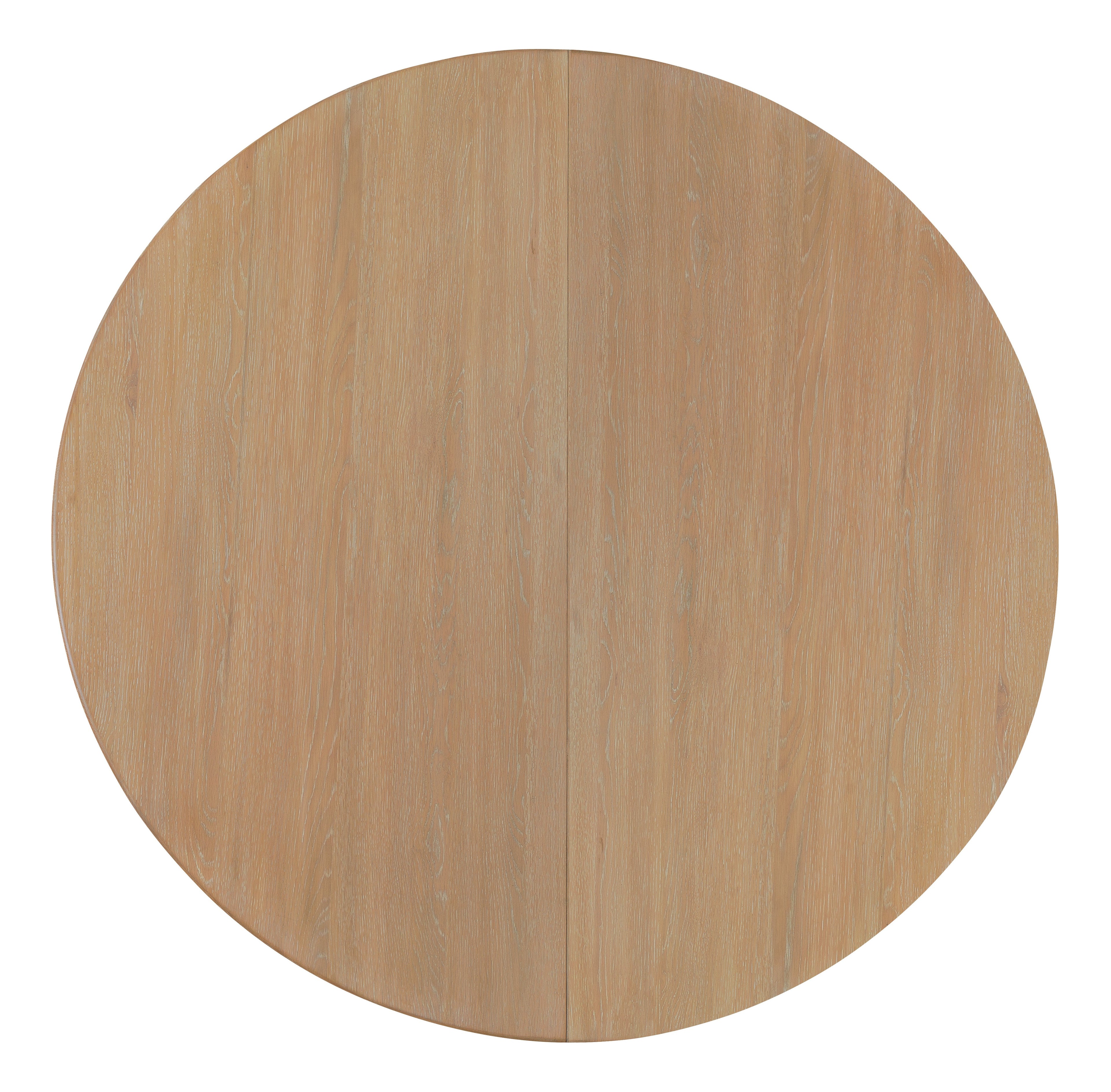 Hooker Furniture Banyon Bay Round Dining Table with One 18-inch Leaf in Desert Oak