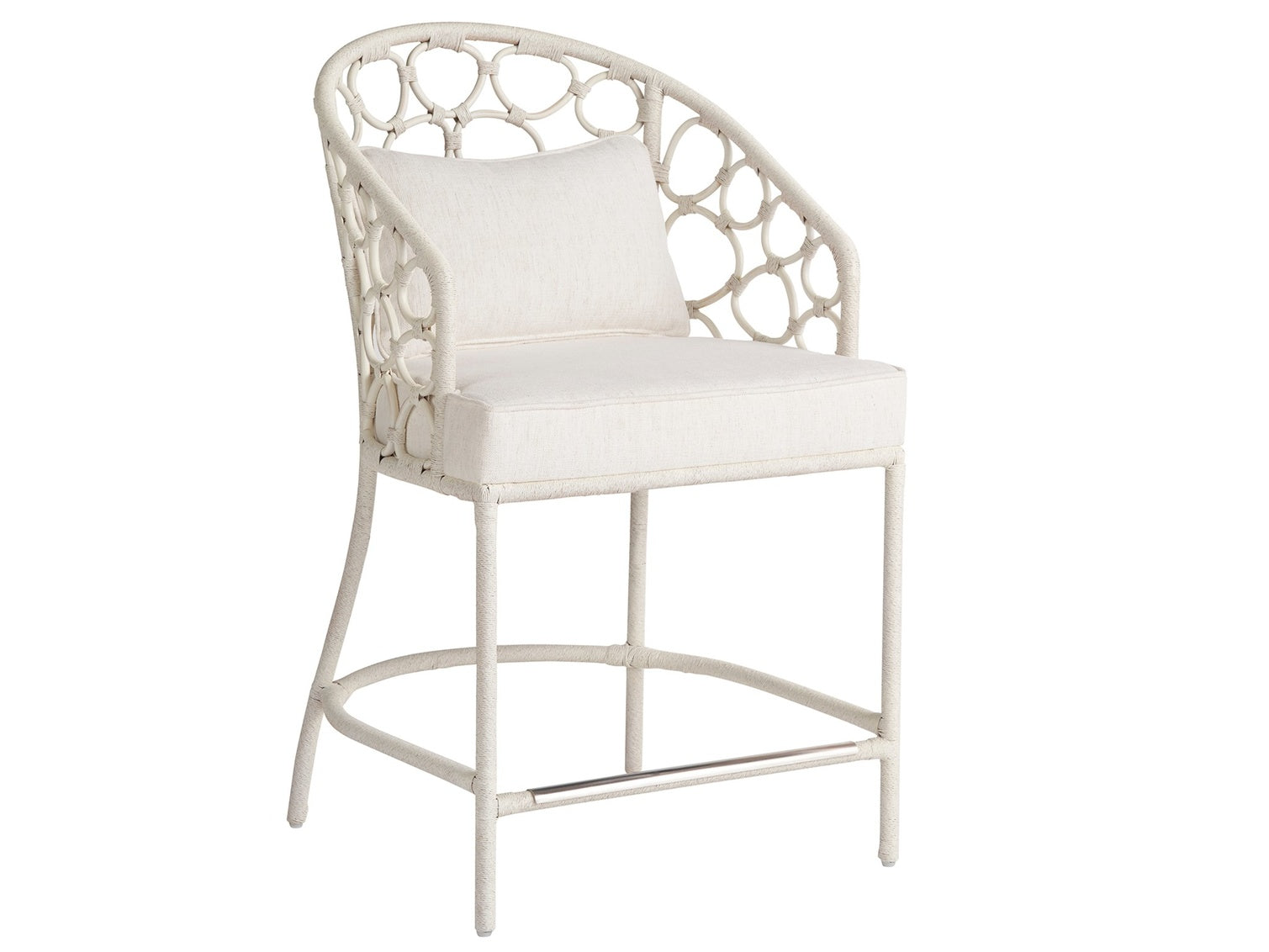 Weekender Pebble Counter Chair in Sea Salt