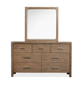 Magnussen Westbourne Portrait Mirror in Dark Umber