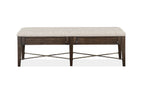 Westley Falls Bench w/Upholstered Seat in Graphite