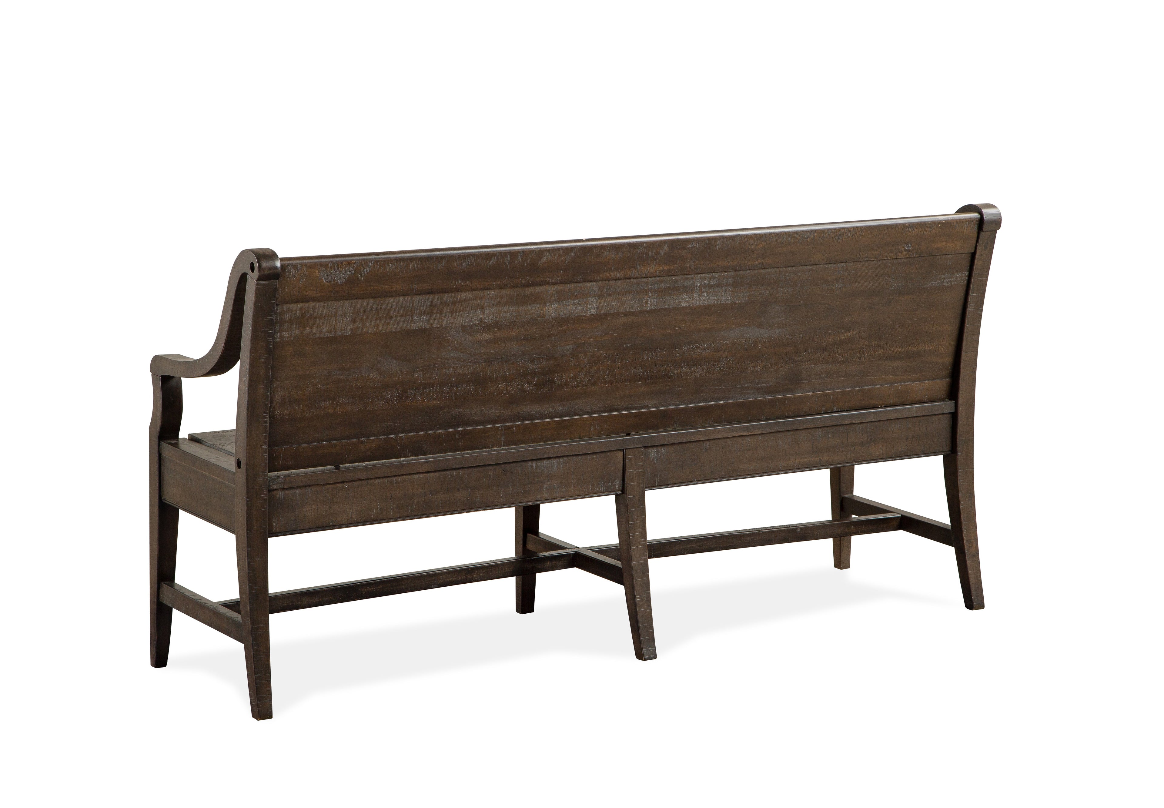 Westley Falls Bench w/Back in Graphite