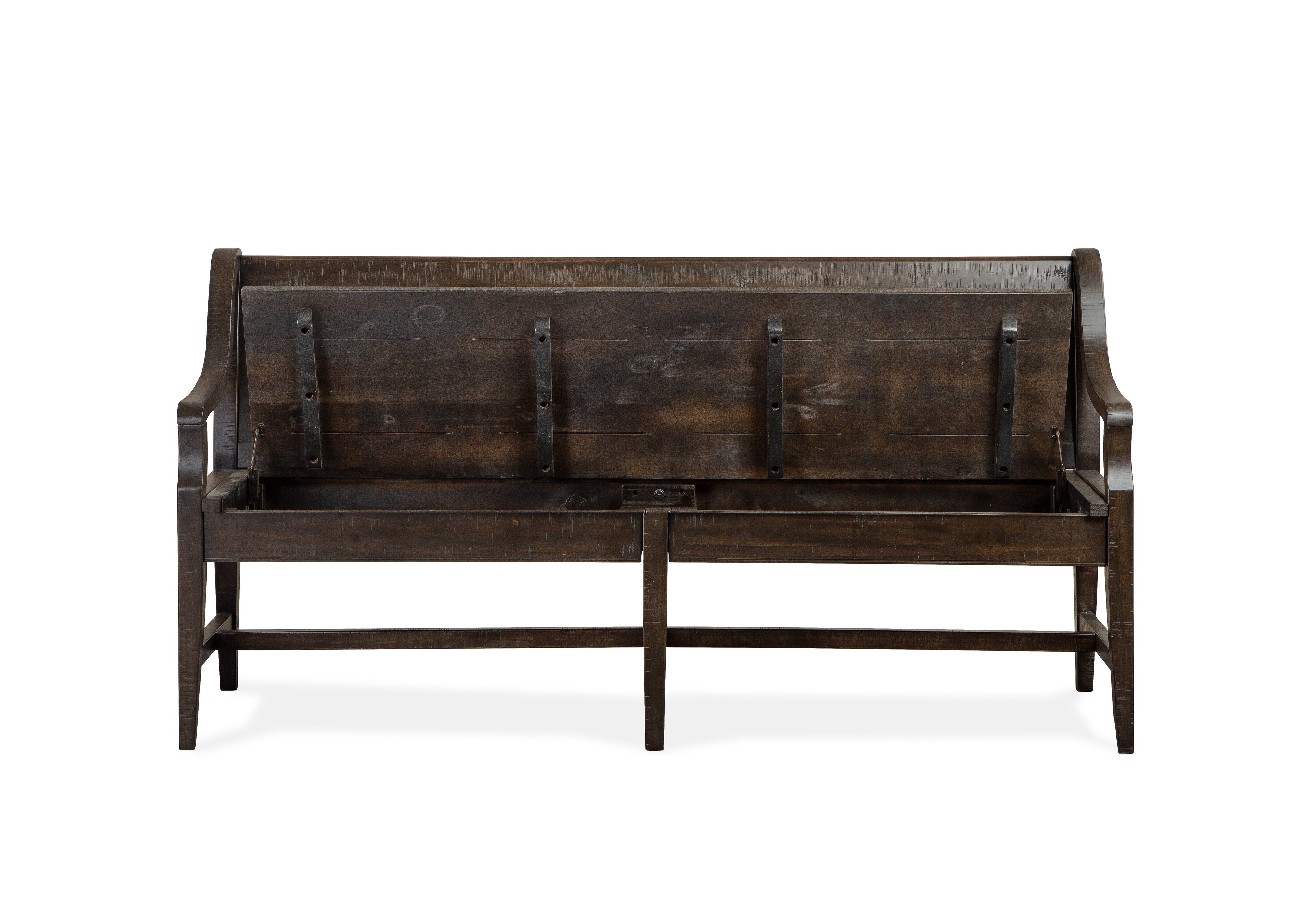 Westley Falls Bench w/Back in Graphite