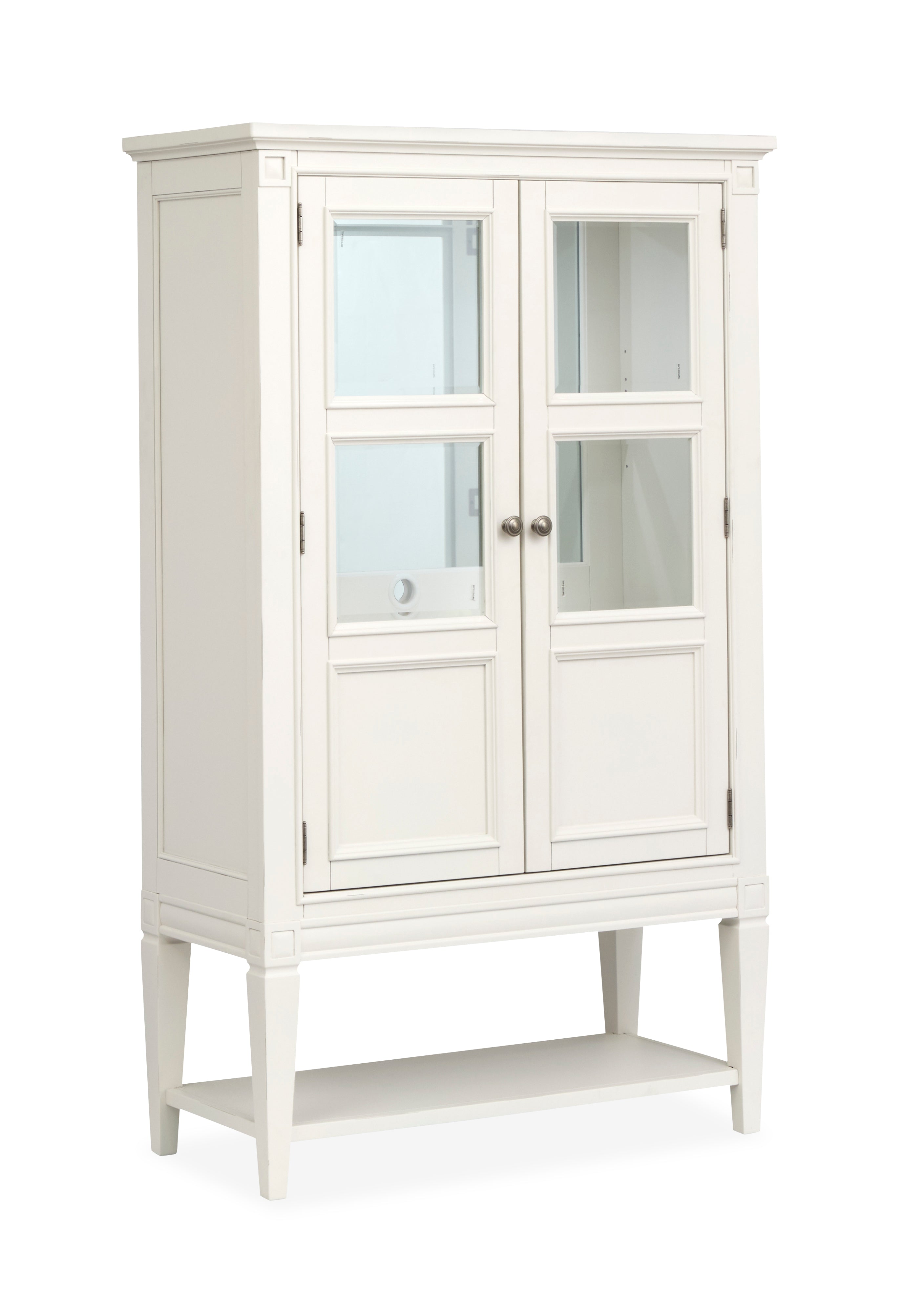 Magnussen Willowbrook Display Cabinet in Egg Shell White
