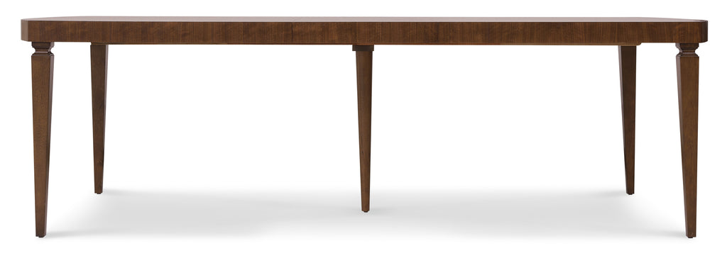 Hooker Furniture Archives Rectangle Dining Table with Two 20-inch Leaves in Walnut