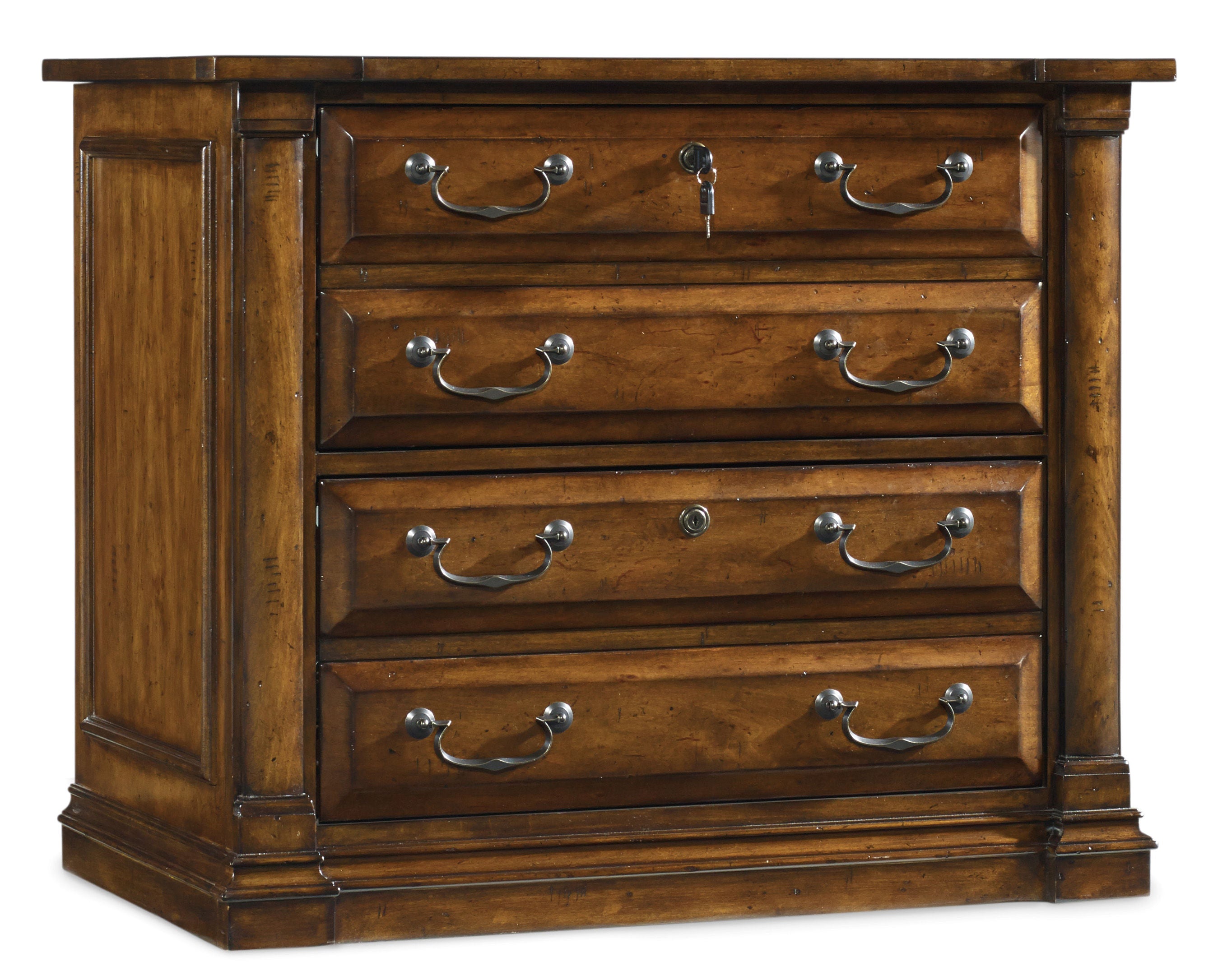 Hooker Furniture Tynecastle Lateral File in Medium Wood