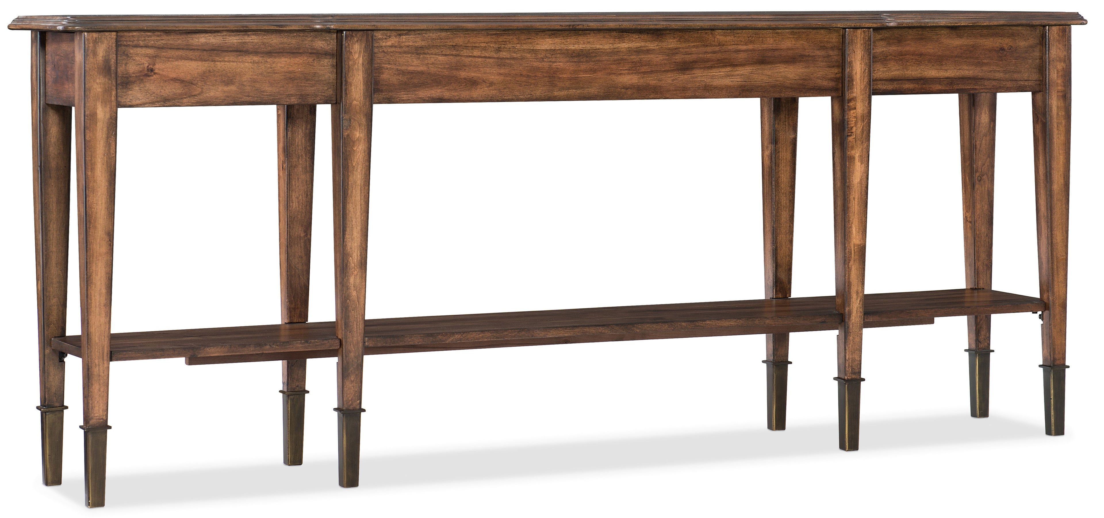 Hooker Furniture Skinny Console Table in Medium Wood