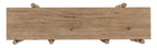 Hooker Furniture Vineyard Row Console in Light Wood