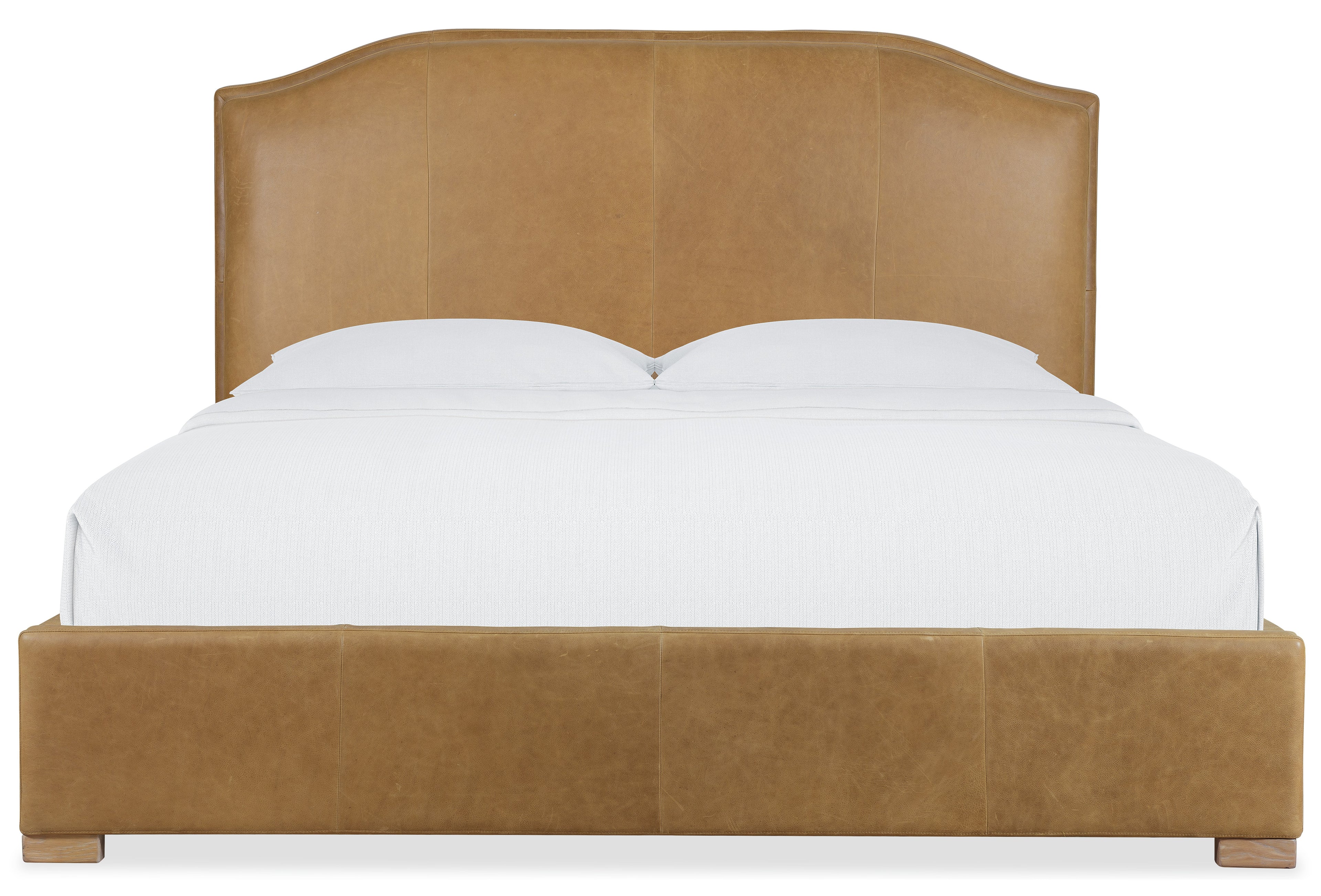 Hooker Furniture Driftwood Upholstered Bed in Brown