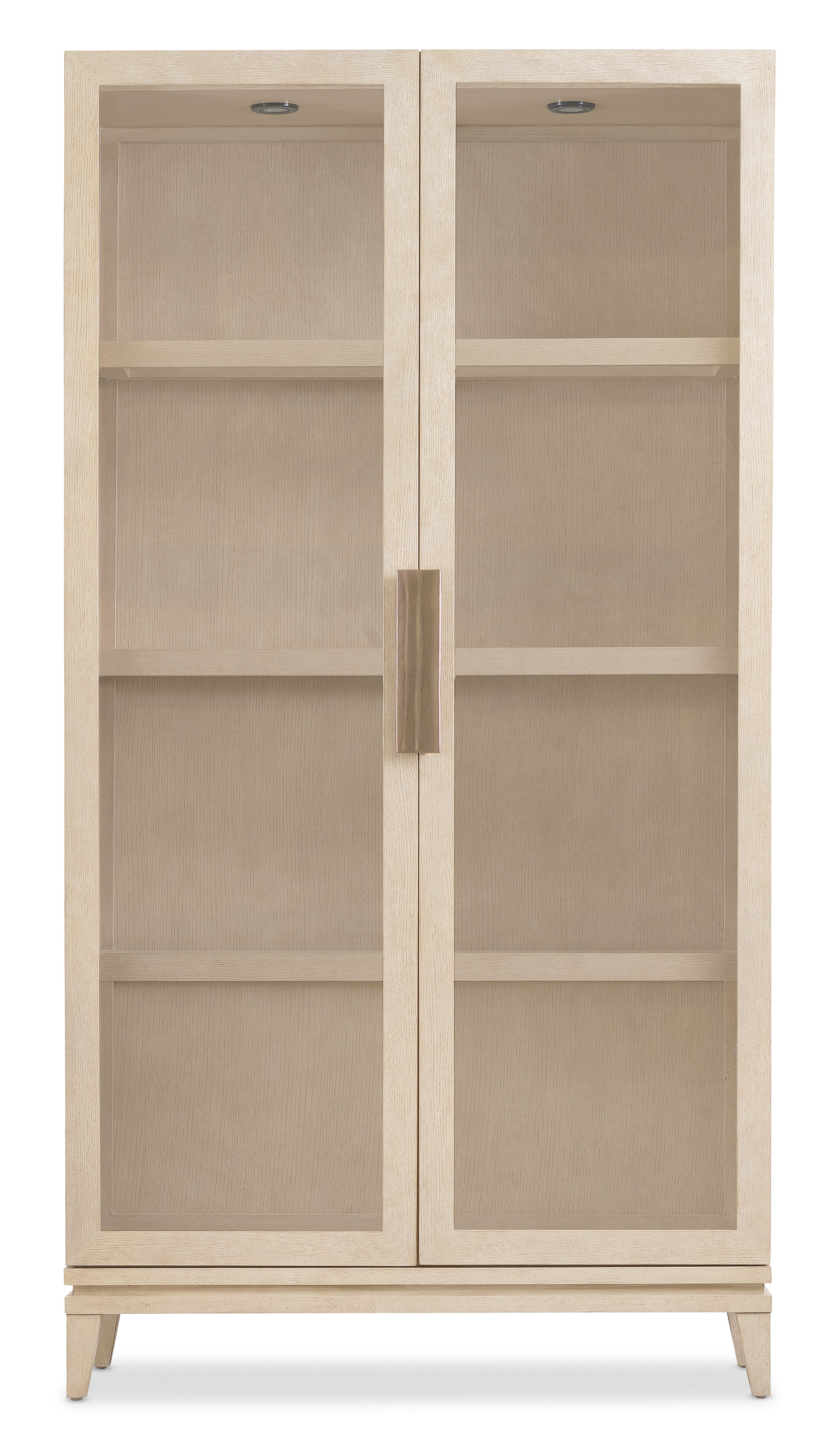 Hooker Furniture Westwood Display Cabinet in Light Wood