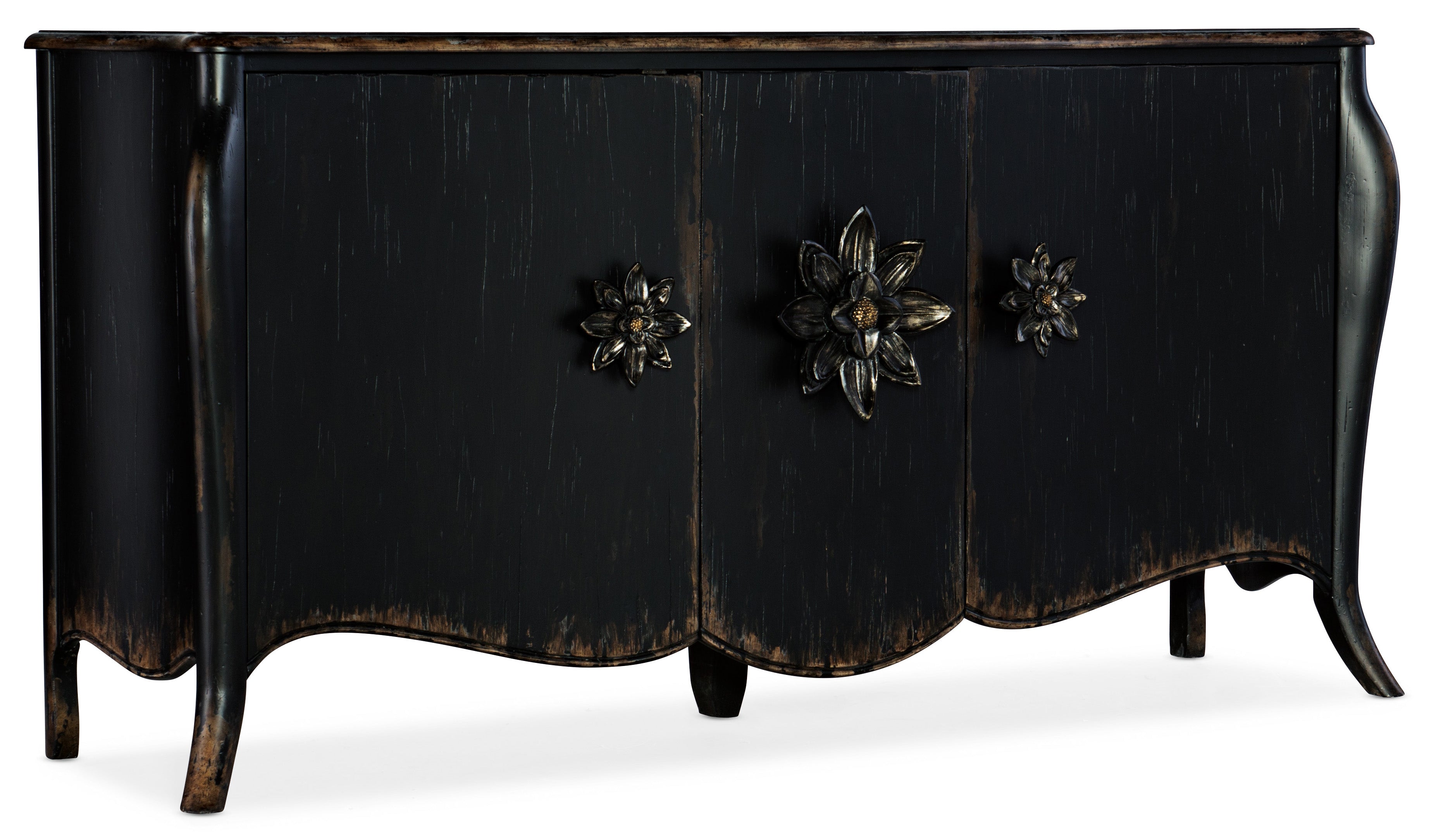 Hooker Furniture Sanctuary Bien Ame Buffet in Porte Noir