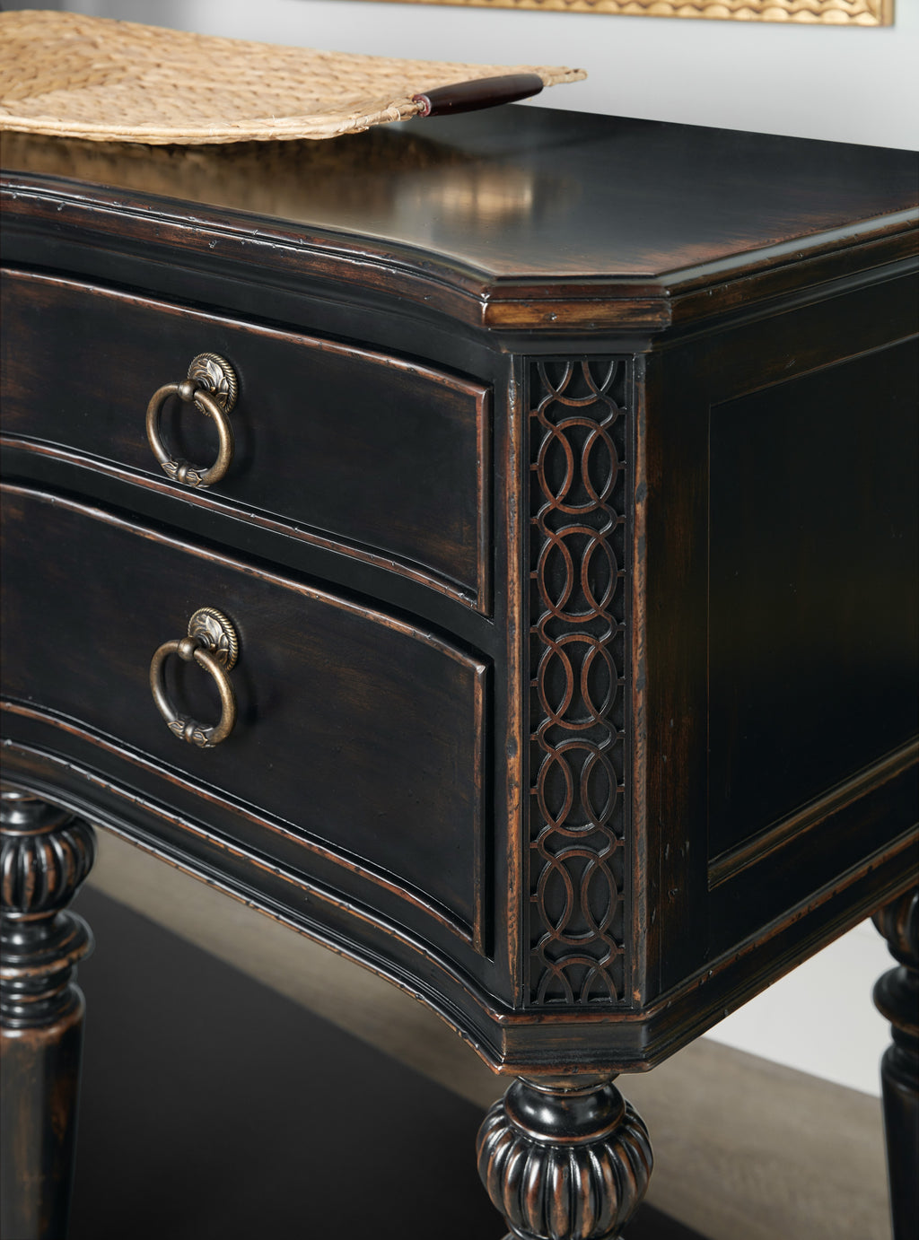 Hooker Furniture Charleston Five-Drawer Server in Black Cherry