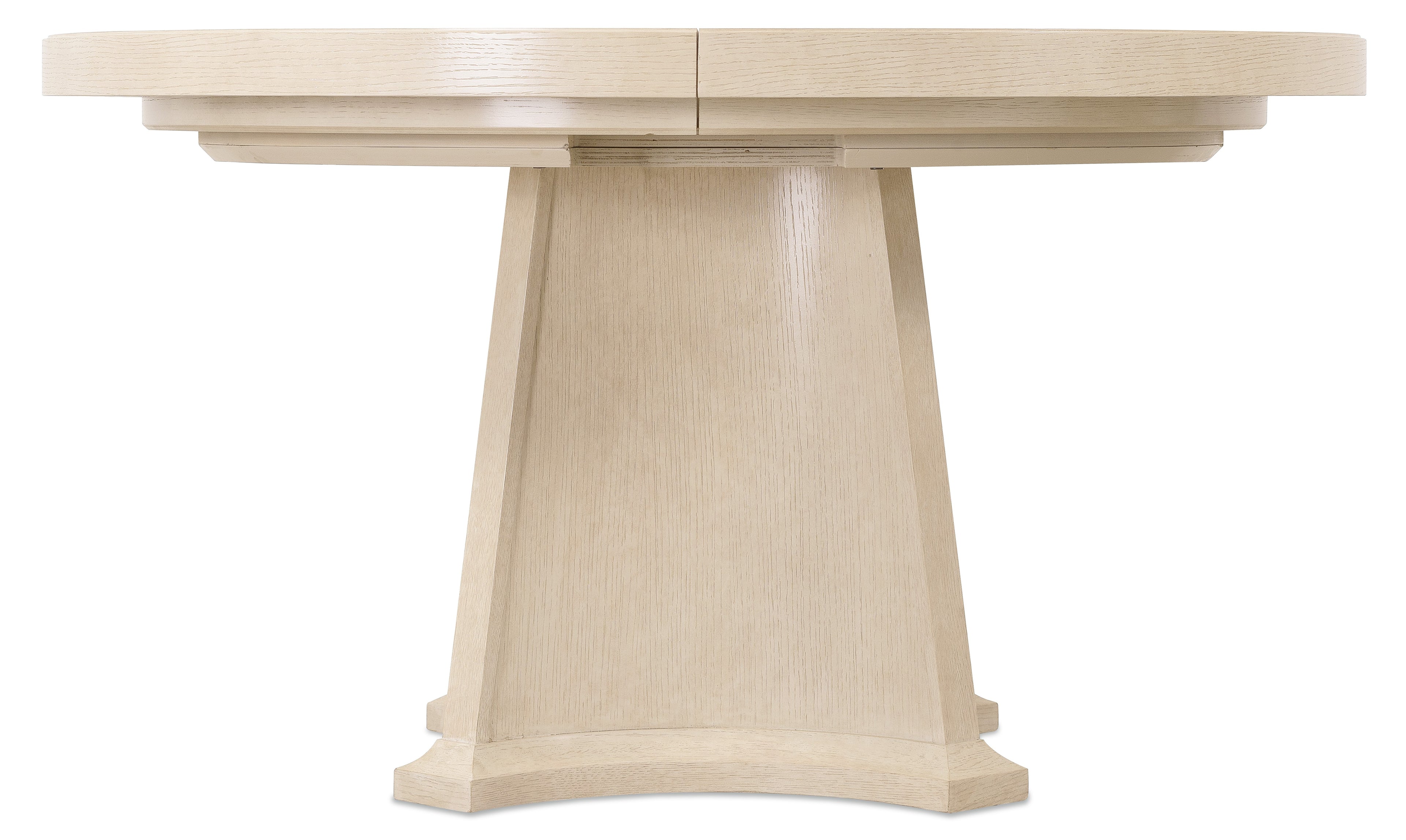 Hooker Furniture Westwood Round Dining Table with One 20-inch Leaf in Light Wood