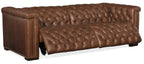 Hooker Furniture Savion 2 over 2 Sofa with Power Recline & Power Headrest