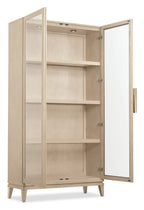 Hooker Furniture Westwood Display Cabinet in Light Wood