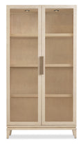 Hooker Furniture Westwood Display Cabinet in Light Wood