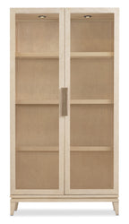 Hooker Furniture Westwood Display Cabinet in Light Wood