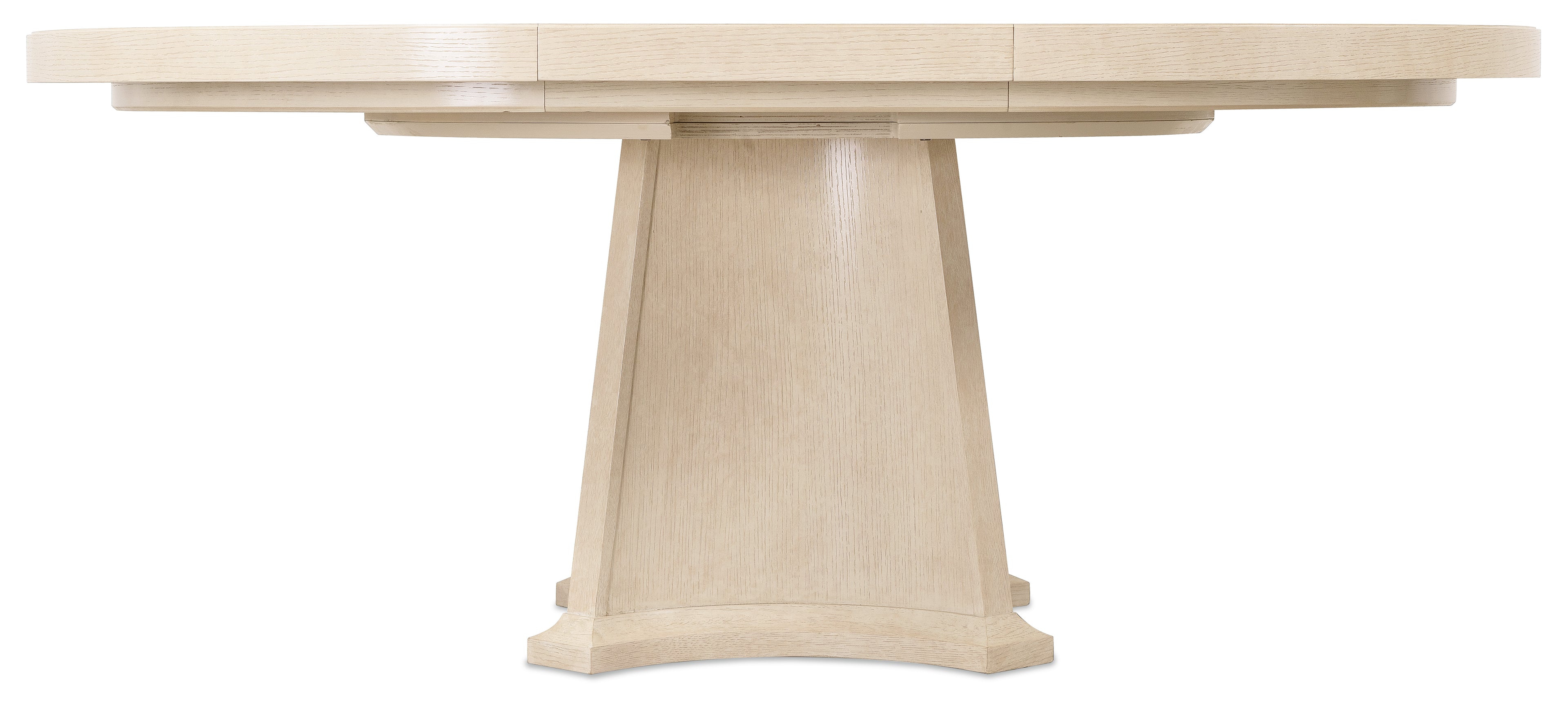 Hooker Furniture Westwood Round Dining Table with One 20-inch Leaf in Light Wood