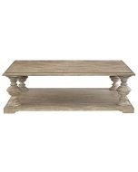 Bernhardt Campania Weathered Sand 60 Inch Cocktail Table