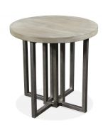 Riverside Adelyn Round Side End Table