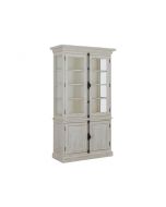 Bronwyn Antique White China Cabinet
