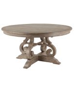 Tinley Park Dove Tail Grey 60'' Round Dining Table