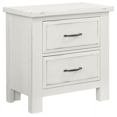 Artisan & Post Maple Road Two Drawer Nightstand in White