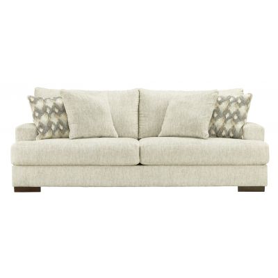 Maccer Two Seat Sofa Couch in Beige