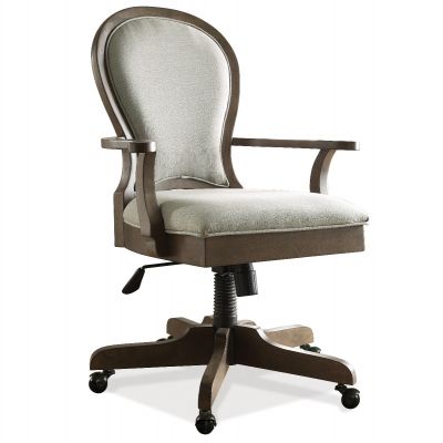 Belmeade Scroll Back Upholstered Desk Chair Oradell