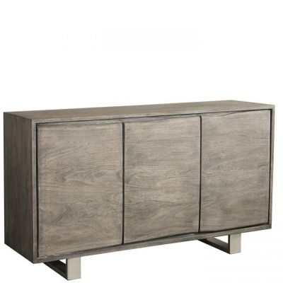 Riverside Furniture Waverly Sandblasted Gray Sideboard Server