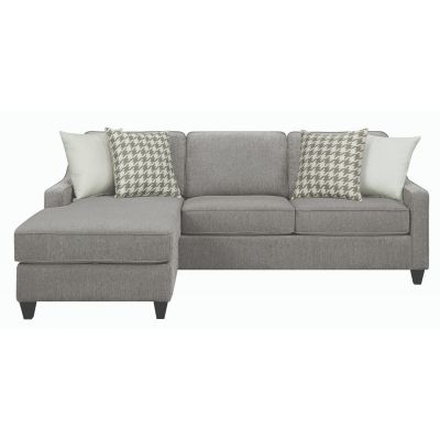 Montgomery Upholstered Sectional Charcoal Carlstadt