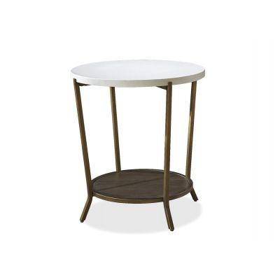 Universal Playlist Brown Eyed Girl Round End Table