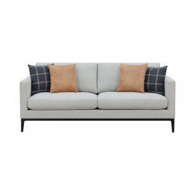 Nestle Two Seater Sofa Couch in Grey