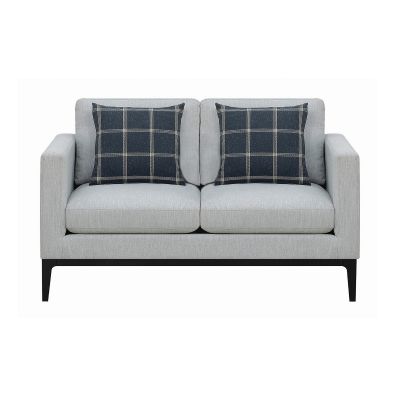 Nestle Two Seater Loveseat in Grey