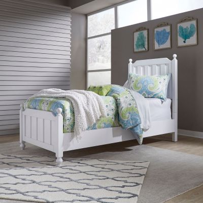Liberty Furniture Cottage View Panel Bed in White