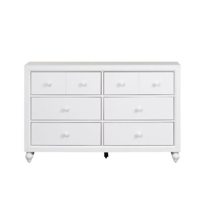 Liberty Furniture Cottage View Six Drawer Dresser in White