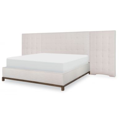 Legacy Classic High Line By Rachael Ray Greige Upholstered Wall Bed