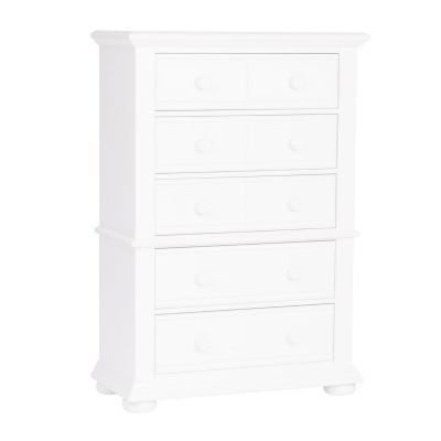Liberty Furniture Summer House I White Five Drawer Chest