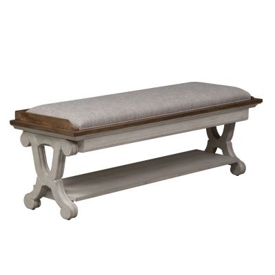 Liberty Furniture Farmhouse Reimagined Bedroom bench