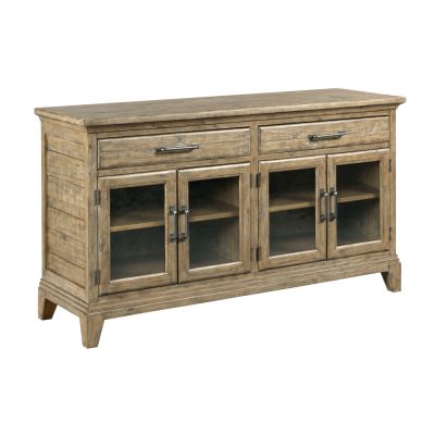 Kincaid Plank Road 64 Inch Rockland Buffet Server in Natural Finish