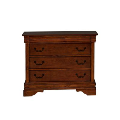 Liberty Furniture Carriage Court Three Drawer Dresser in Cherry