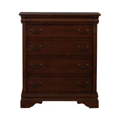 Liberty Furniture Carriage Court Five Drawer Chest in Cherry