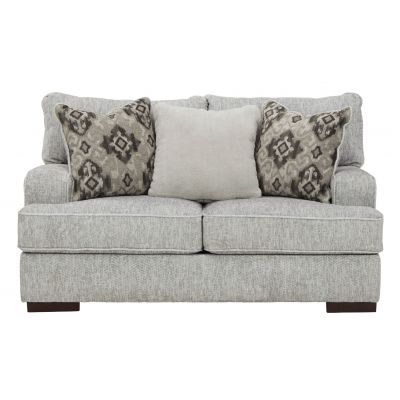 Cadro Two Seater Loveseat in Grey