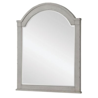 Legacy Classic Belhaven Weathered Plank Arched Dresser Mirror