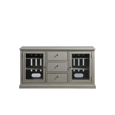Universal Summer Hill French Gray Entertainment Console