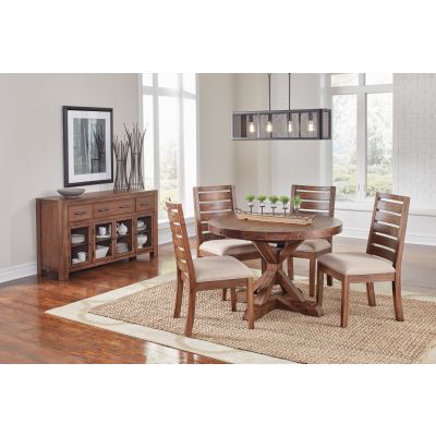 A-America Anacortes 62'' Extendable Oval Pedestal Dining Room Set